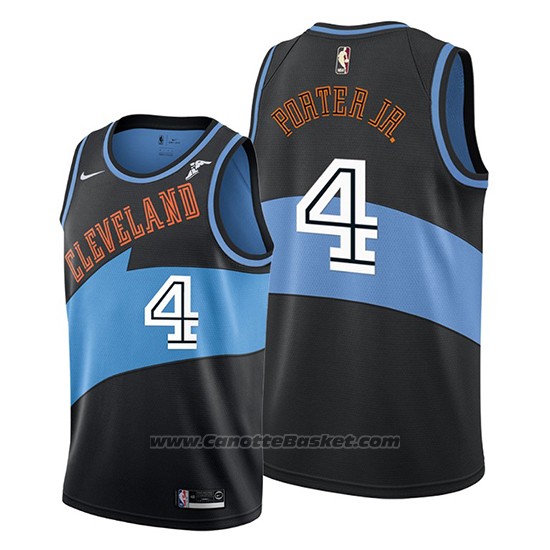 Maglia Cleveland Cavaliers Kevin Porter Jr. #4 Classic Edition 2019-20 Nero